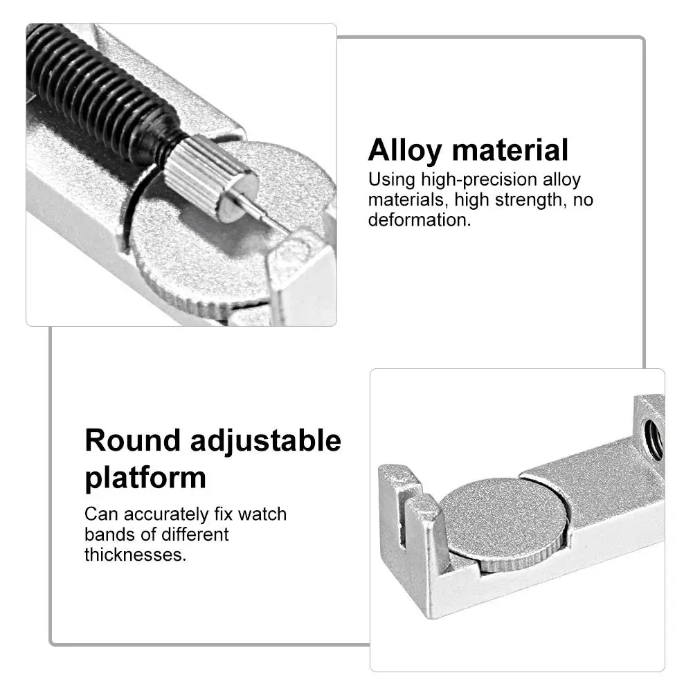 Watch Band Strap Link Pin Remover Repair Tool Adjuster Kit Professional Watch Link Removal Tool Watch Strap Length Adjust Tool