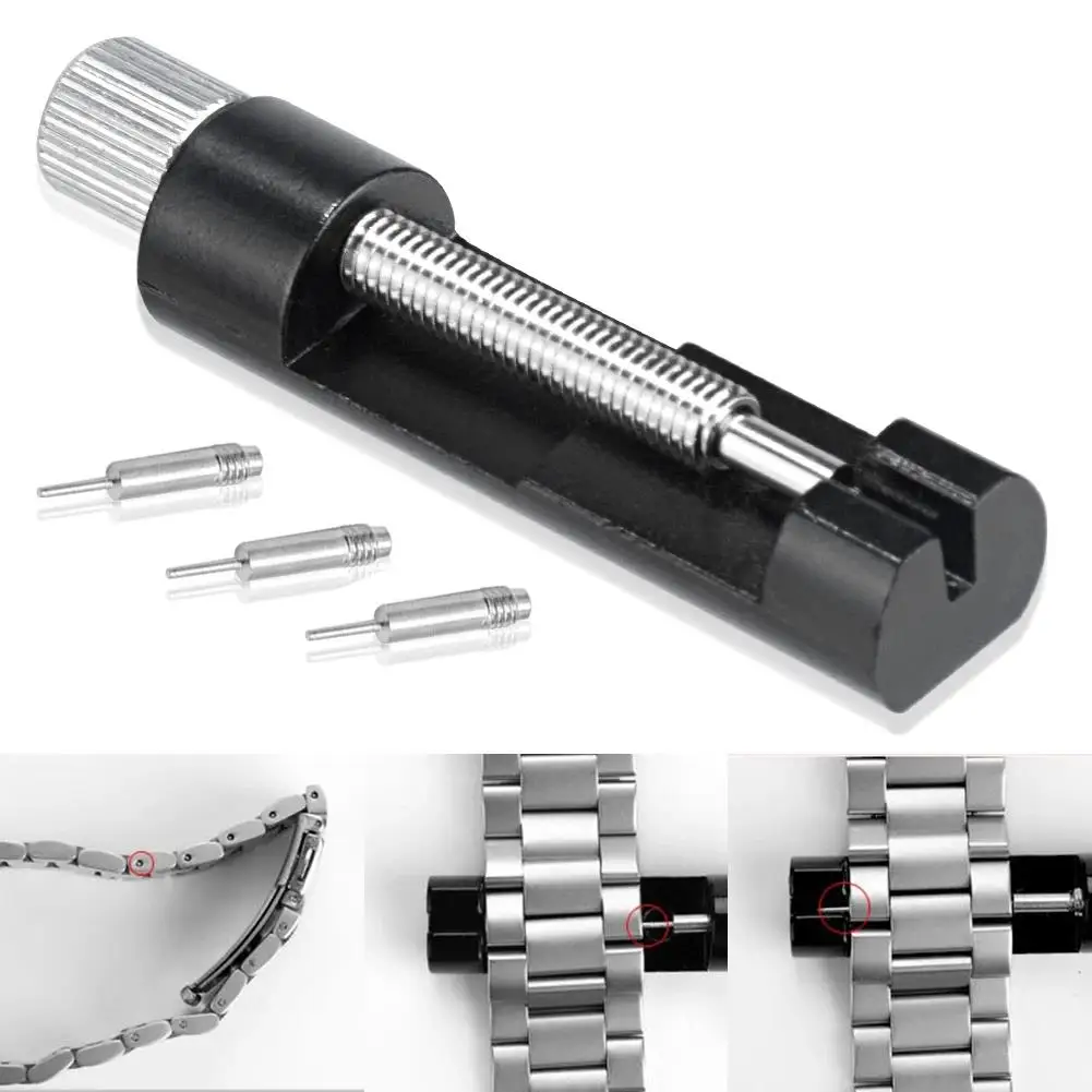 Watch Band Strap Link Pin Remover Repair Tool Adjuster Kit Professional Watch Link Removal Tool Watch Strap Length Adjust Tool