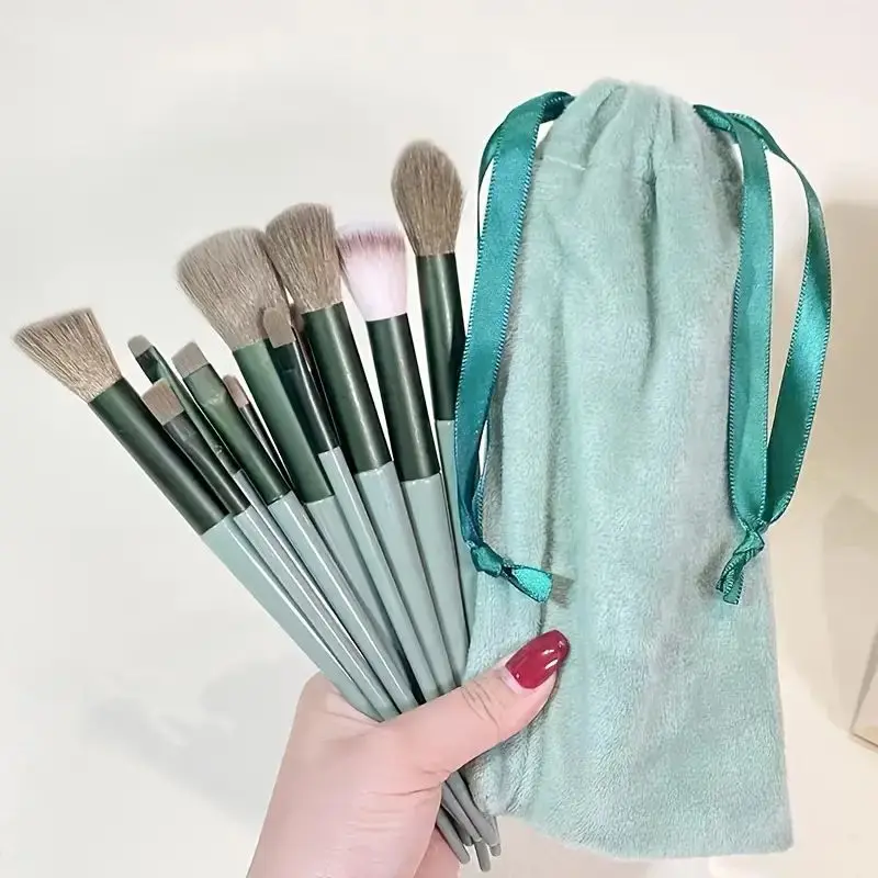13 PCS Cosmetic Brushes Set Eye Shadow Foundation BB Cream Concealer Women Cosmetic Brush Eyeshadow Blush Powder Blending Beauty
