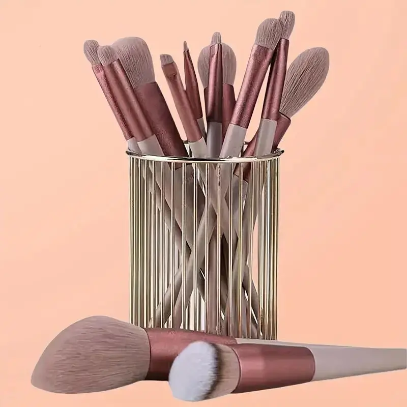 13 PCS Cosmetic Brushes Set Eye Shadow Foundation BB Cream Concealer Women Cosmetic Brush Eyeshadow Blush Powder Blending Beauty
