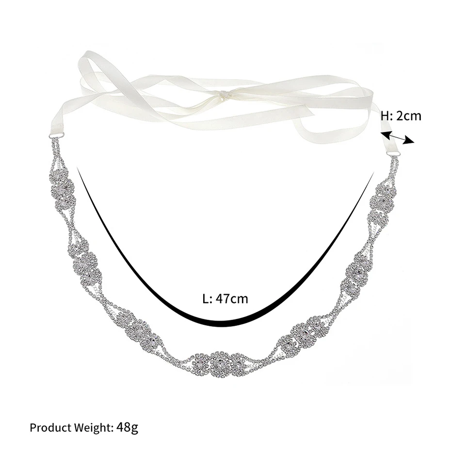 Miallo Bridal Rhinestone Belts for Women Wedding Accessories Crystal Fashion Prom Dress Belt Strass Bride Sash Bridesmaid Gift