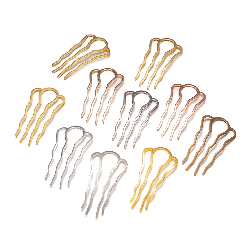 5pcs 46x26/65x35/49x87mm Metal Hair Comb Retro Accessories Hairpin Hair Wear Vintage Barrette Findings Headband Jewelry Making