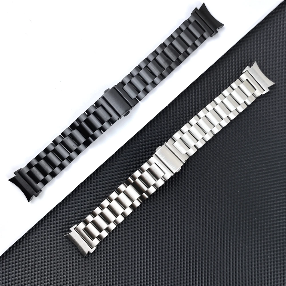 No Gaps Correa For Galaxy Watch 7 6 5 4 40mm 44mm 5pro Band 45mm Steel Strap For Samsung Galaxy Watch 6 4 Classic 47mm 43mm 46mm