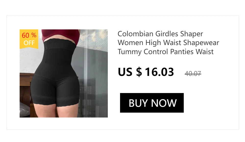 Women Shapewear Women Tummy Control High Waist Trainer Body Shaper Shorts Spandex Slim Belly Compression Panties