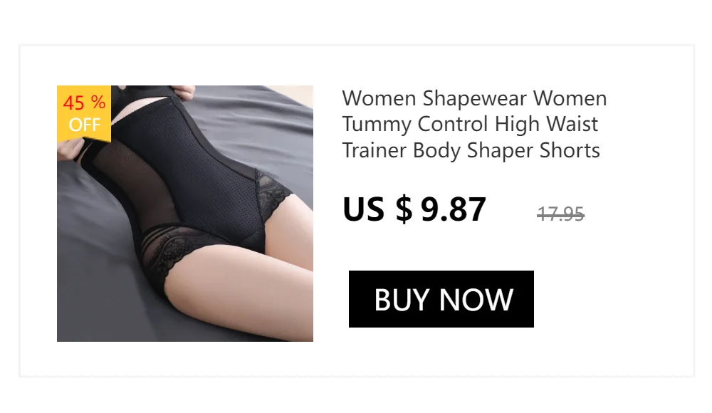 Women Shapewear Women Tummy Control High Waist Trainer Body Shaper Shorts Spandex Slim Belly Compression Panties