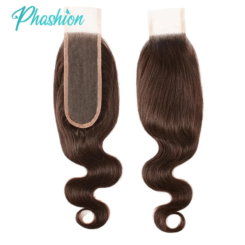 Phashion 26 28 Inch Chotolate Brown Body 4x4 5x5 Lace Closure #4 Straight 13x4 Lace Frontal Human Hair Transparent 100 Remy Hair