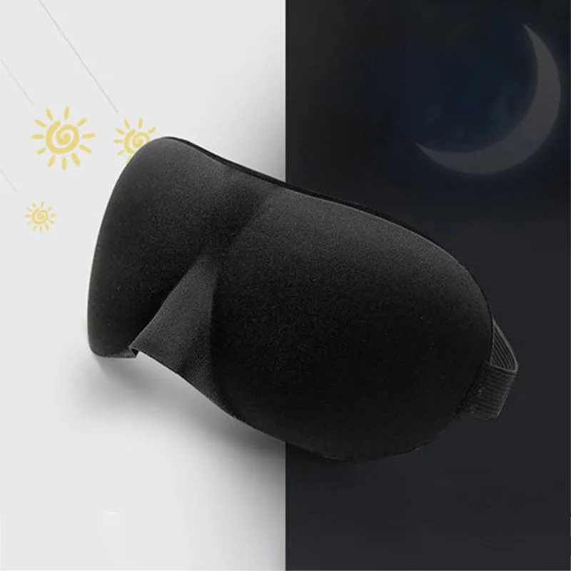 Eye Mask for Sleeping 3D Contoured Cup Blindfold Concave Molded Night Sleep Mask Block Out Light with Women Men