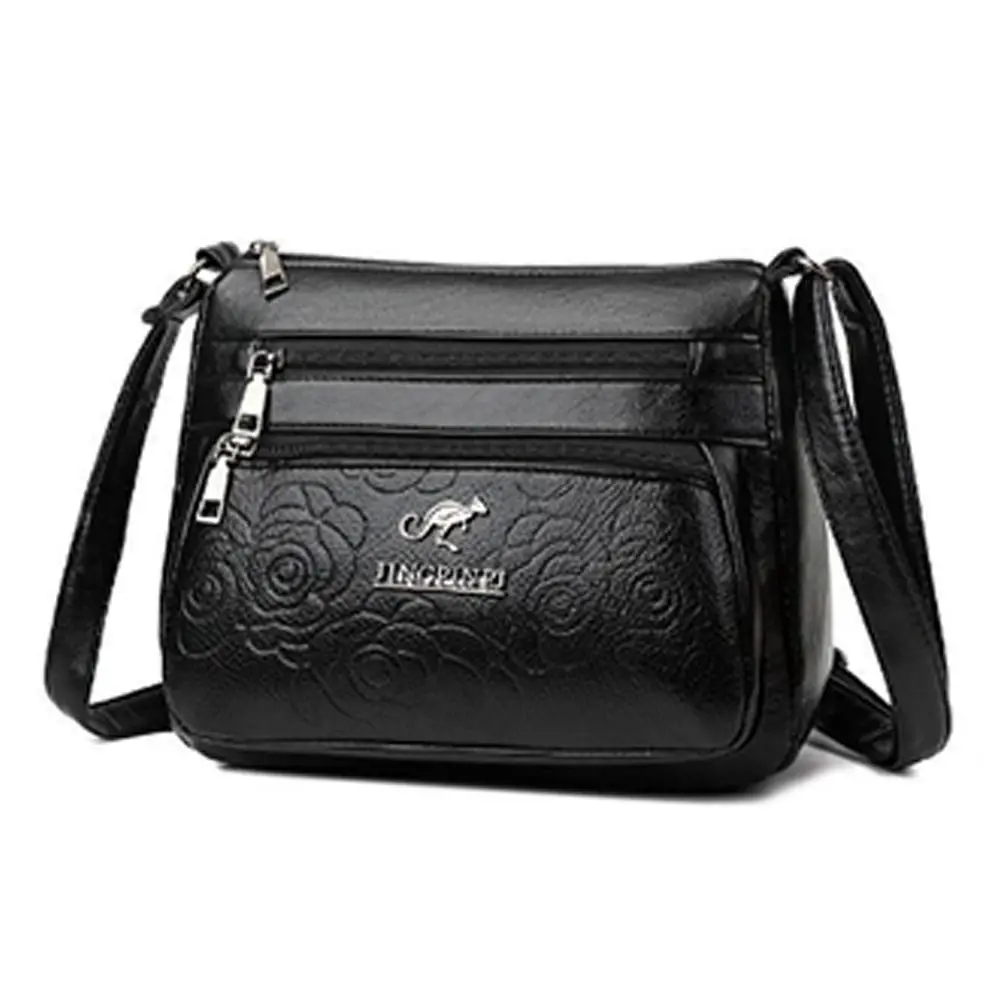 Women's Bag Middle-aged Bag Mother's Bag Fashion Multi-layer Large Capacity Single Shoulder Mother-in-law Buy Vegetable Bag