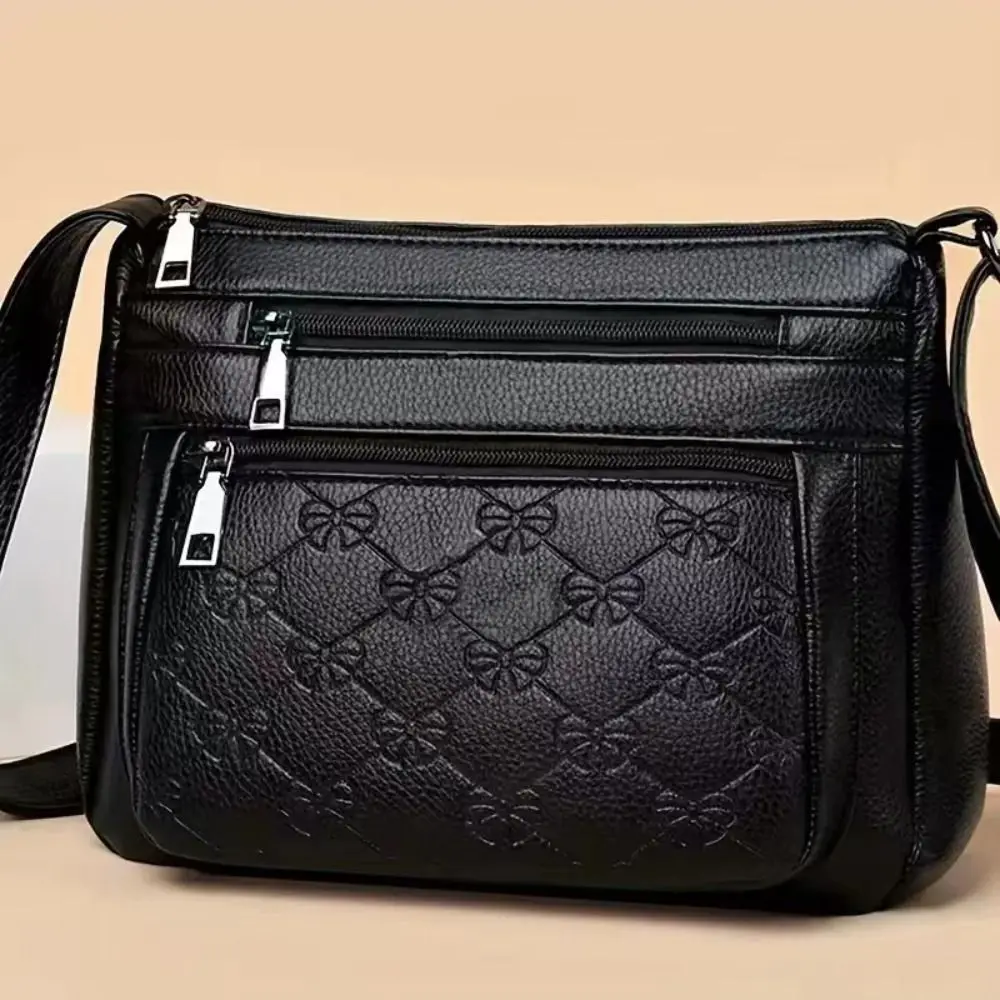 Women's Bag Middle-aged Bag Mother's Bag Fashion Multi-layer Large Capacity Single Shoulder Mother-in-law Buy Vegetable Bag