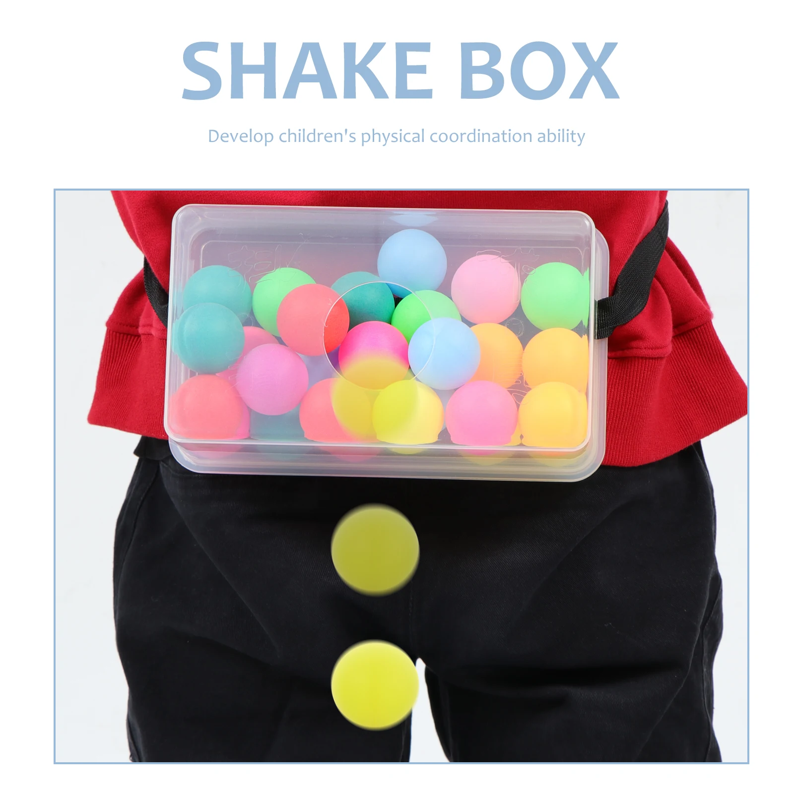 Shaking Swing Balls Party Games Hip Dance Box Game Set Sport Competition Interactive Multiplayer Funny Game Party Toy 30 Balls