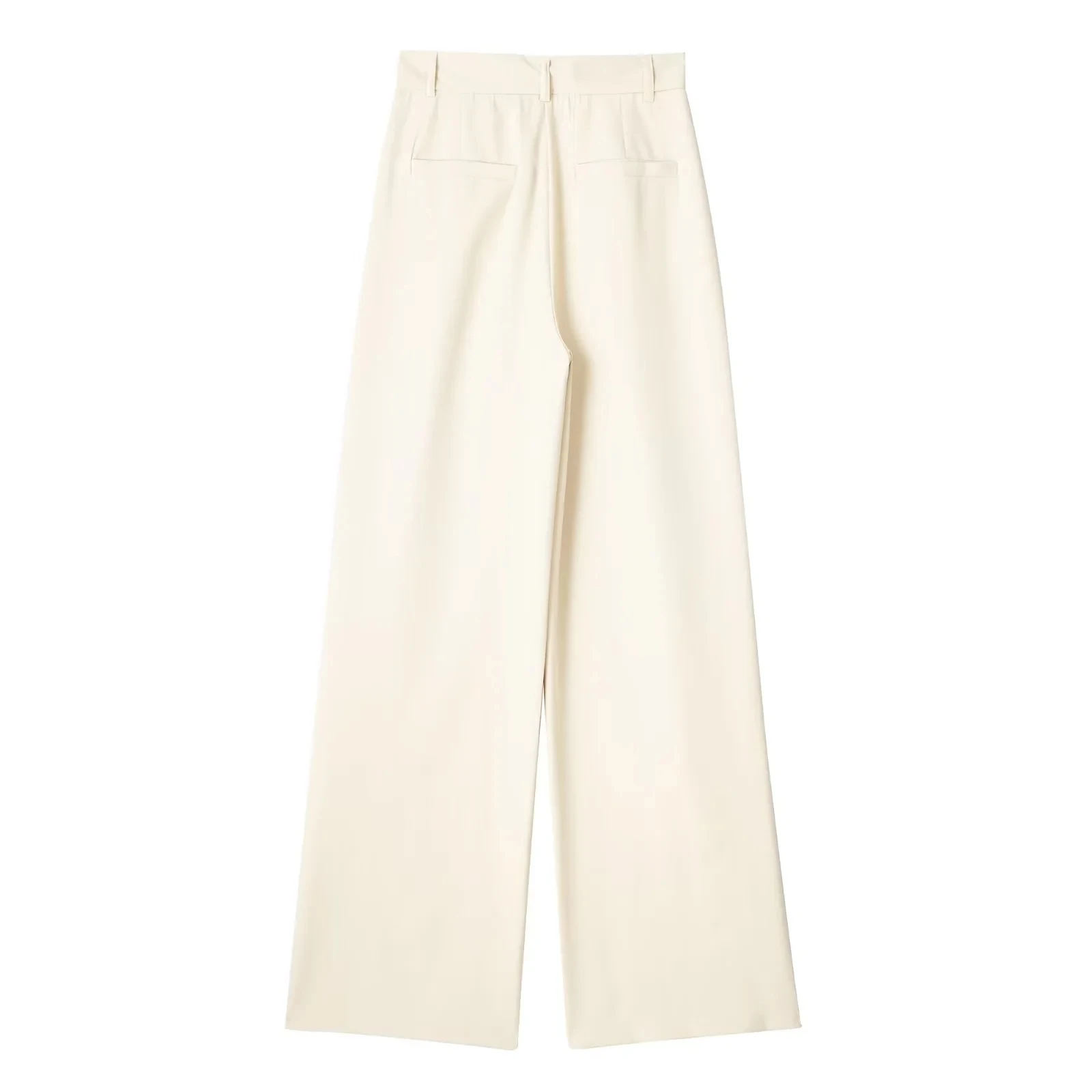HXAO Women's Formal Pants Office Wear Women Striped Grey Black Pants Woman High Waist Baggy Suit Pants Casual Wide Leg Trousers