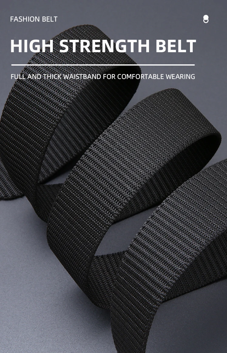 5pcs Versatile Men's Tactical Belts - Durable, Adjustable Design - for Outdoor Hunting & Sports Enthusiasts