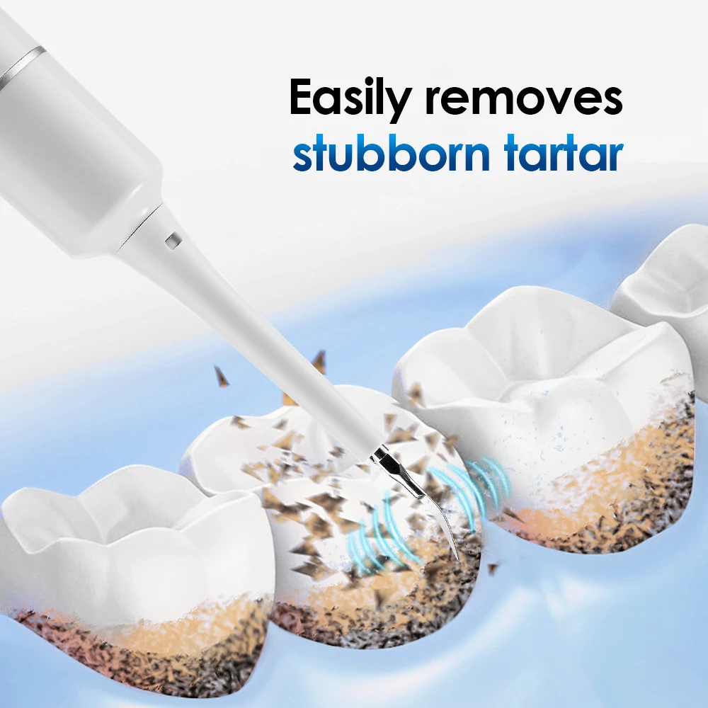 Electric Sonic Vibration Dental Scaler Teeth Whitening Plaque Calculus Coffee Smoke Stains Tartar Removal Toothbrush Tooth Clean