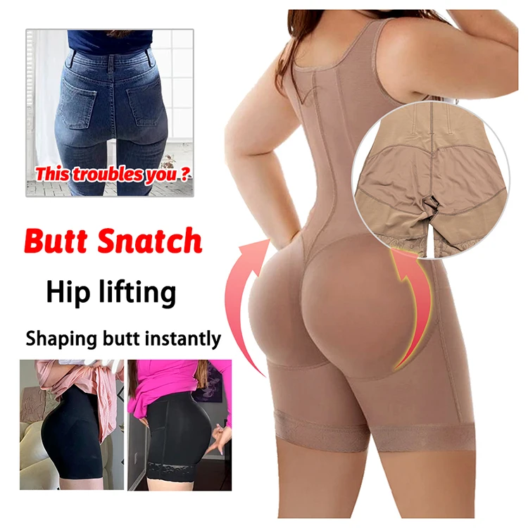 Fajas Colombian Girdles Post Lipo Surgical Reducing Shapers Postpartum Stage 2 BBL Shapewear Tummy Control Body Sculpting Sheath