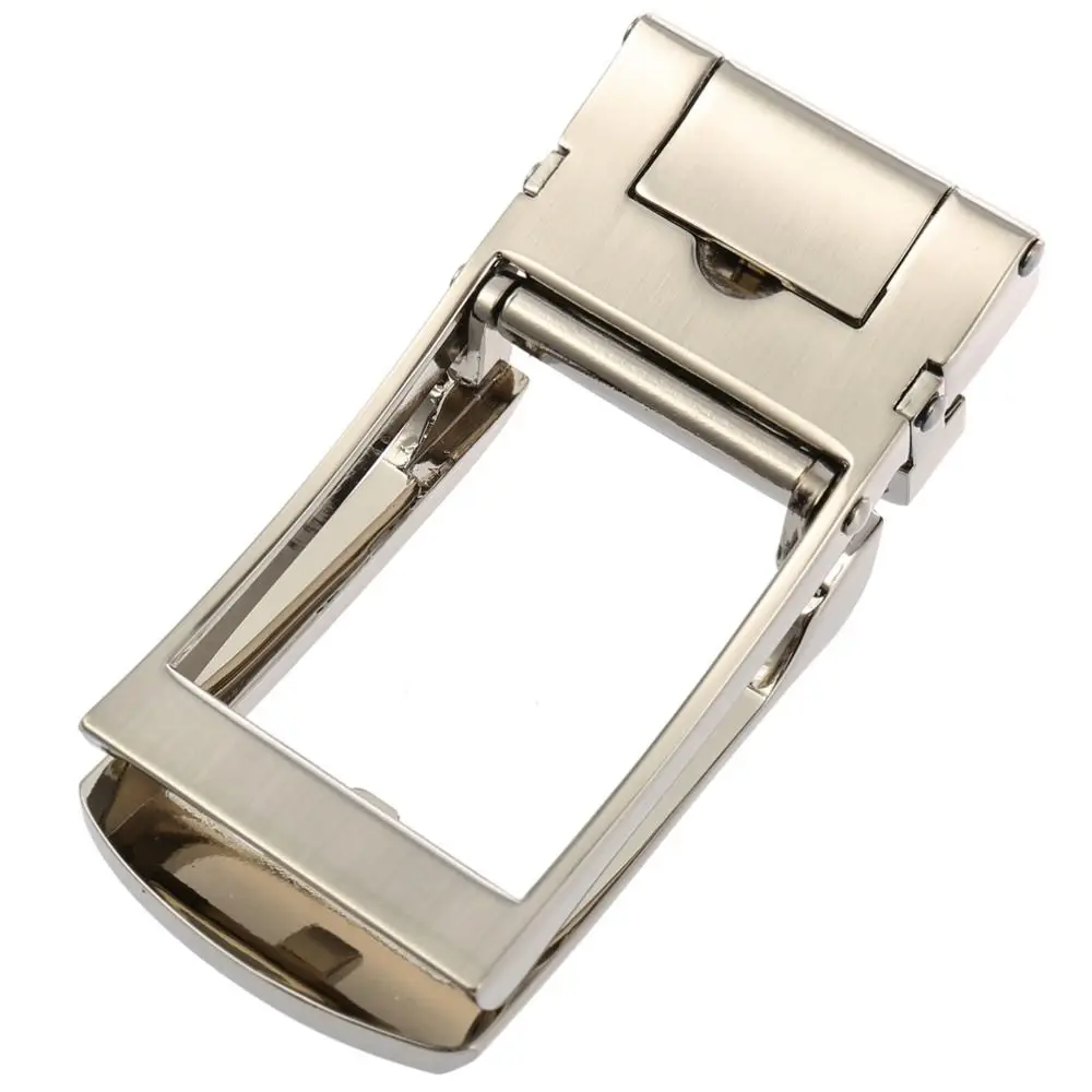 Men's Business Alloy Automatic Buckle Unique Men Plaque Belt Buckles 3.2cm Ratchet Men Accessories Designer Belt Buckle