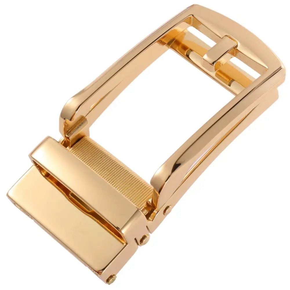 Men's Business Alloy Automatic Buckle Unique Men Plaque Belt Buckles 3.2cm Ratchet Men Accessories Designer Belt Buckle