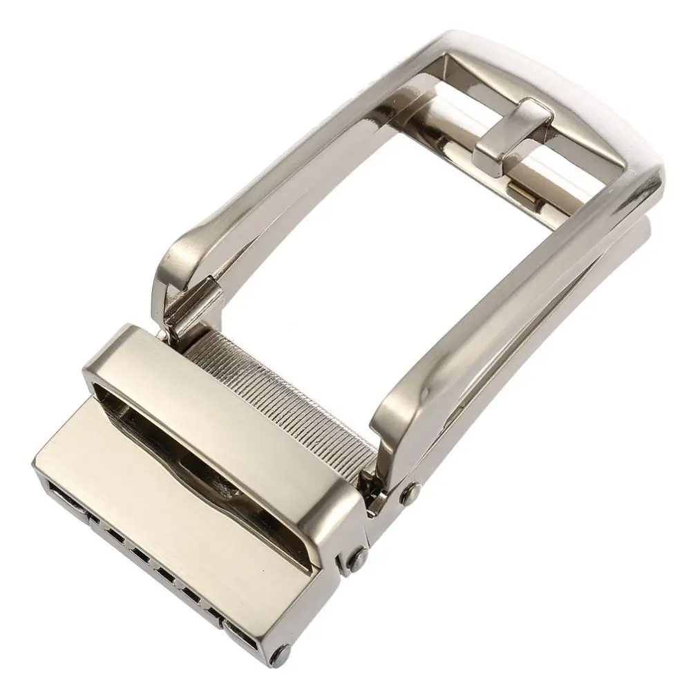 Men's Business Alloy Automatic Buckle Unique Men Plaque Belt Buckles 3.2cm Ratchet Men Accessories Designer Belt Buckle