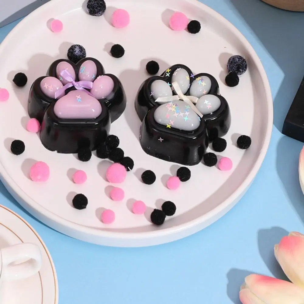 New Cute Squeeze Cat Paw Toys Soft Relief Relax Toys Pinching Cat Paw Funny Gift Sticky Decompressing Toy
