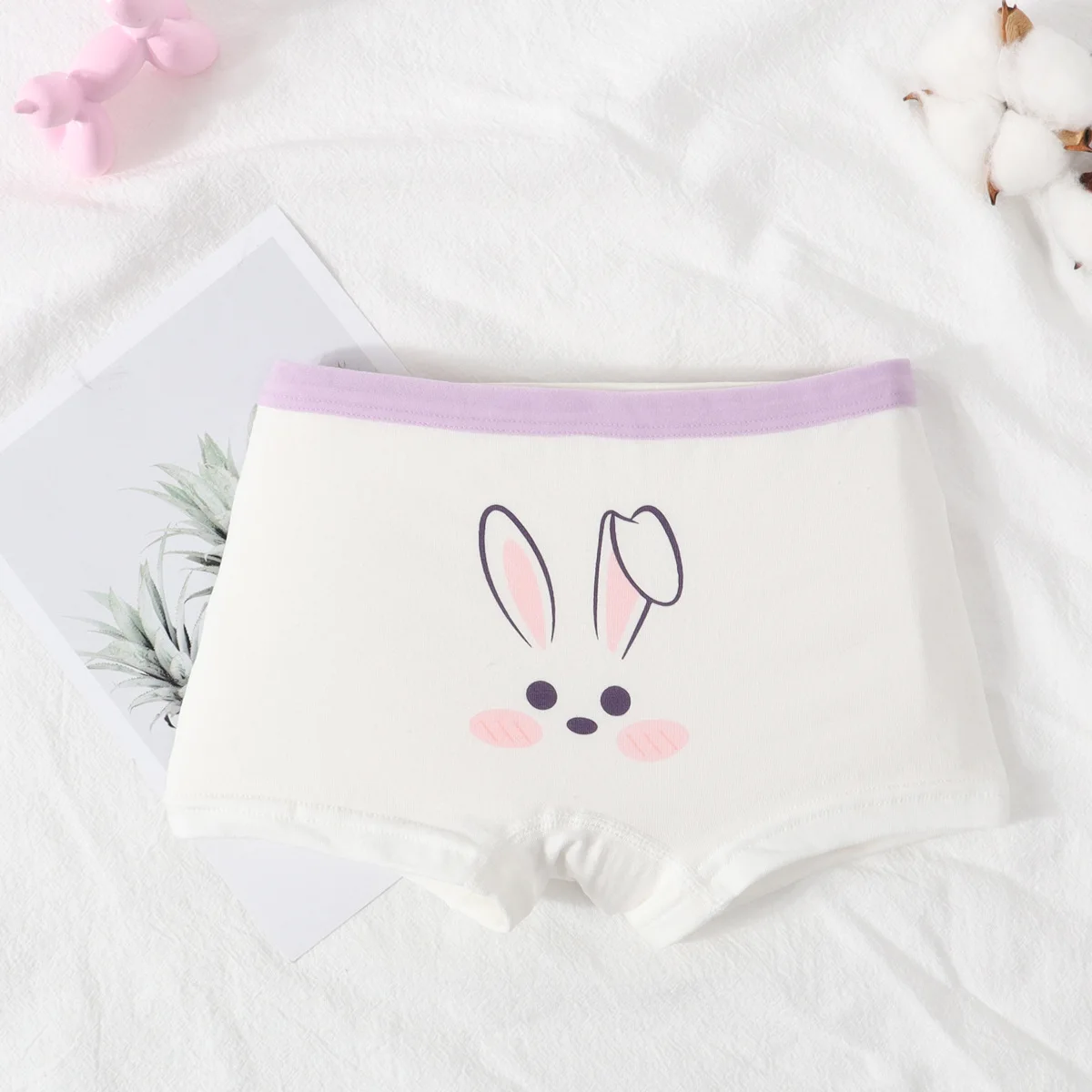 New Children's Underwear, Cotton Underwear, Girls' Underwear, Baby Boxers, Small, Medium and Big Children, Girls' Boxers