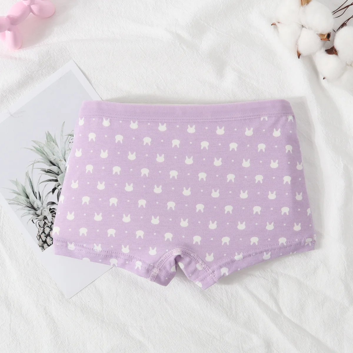 New Children's Underwear, Cotton Underwear, Girls' Underwear, Baby Boxers, Small, Medium and Big Children, Girls' Boxers