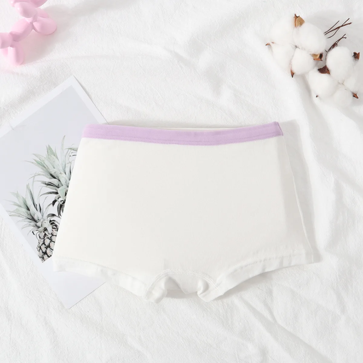 New Children's Underwear, Cotton Underwear, Girls' Underwear, Baby Boxers, Small, Medium and Big Children, Girls' Boxers