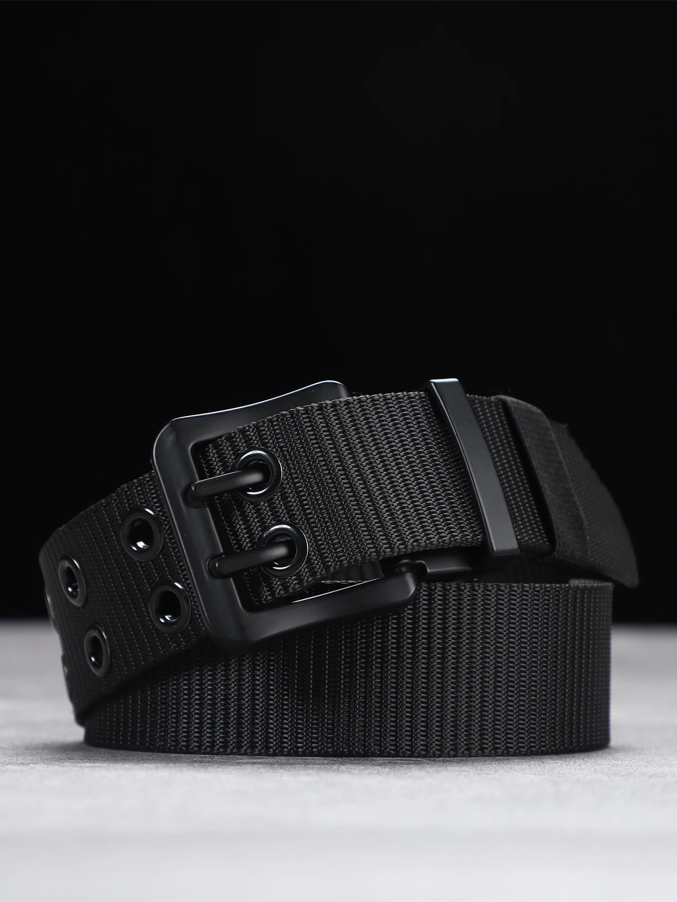 Lengthened needle buckle canvas belt belt man belt simple business students younger belt women with fat cloth belt