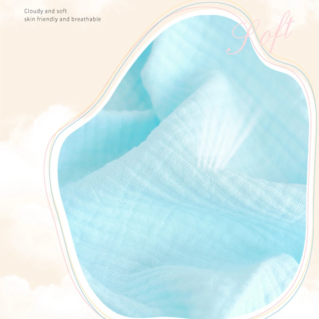 10pcs Cotton Baby Gauze Diapers For Newborn Baby Nappy Changing 43x45cm Washable Reusable Double Layer Soft Baby Towels