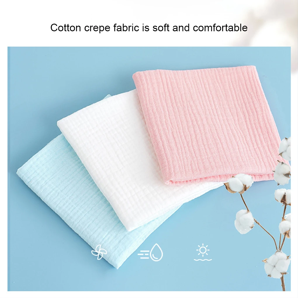 10pcs Cotton Baby Gauze Diapers For Newborn Baby Nappy Changing 43x45cm Washable Reusable Double Layer Soft Baby Towels