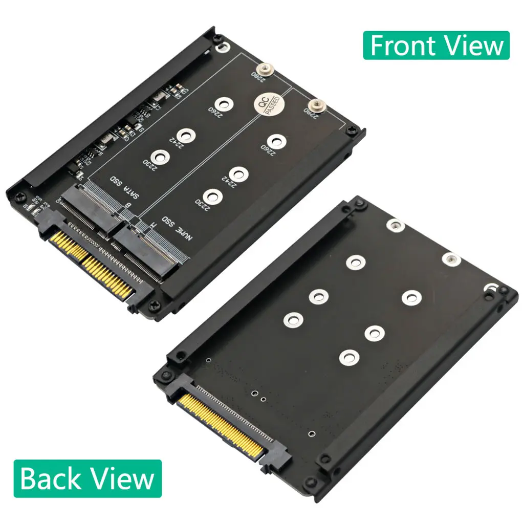 Adaptor SSD M2 SSD Ke Adaptor AS 2 M.2 Untuk NVMe SATA SSD Ke PCI-e U2 SFF-8639 Adaptor PCIe M2 Konverter Untuk Komputer Desktop