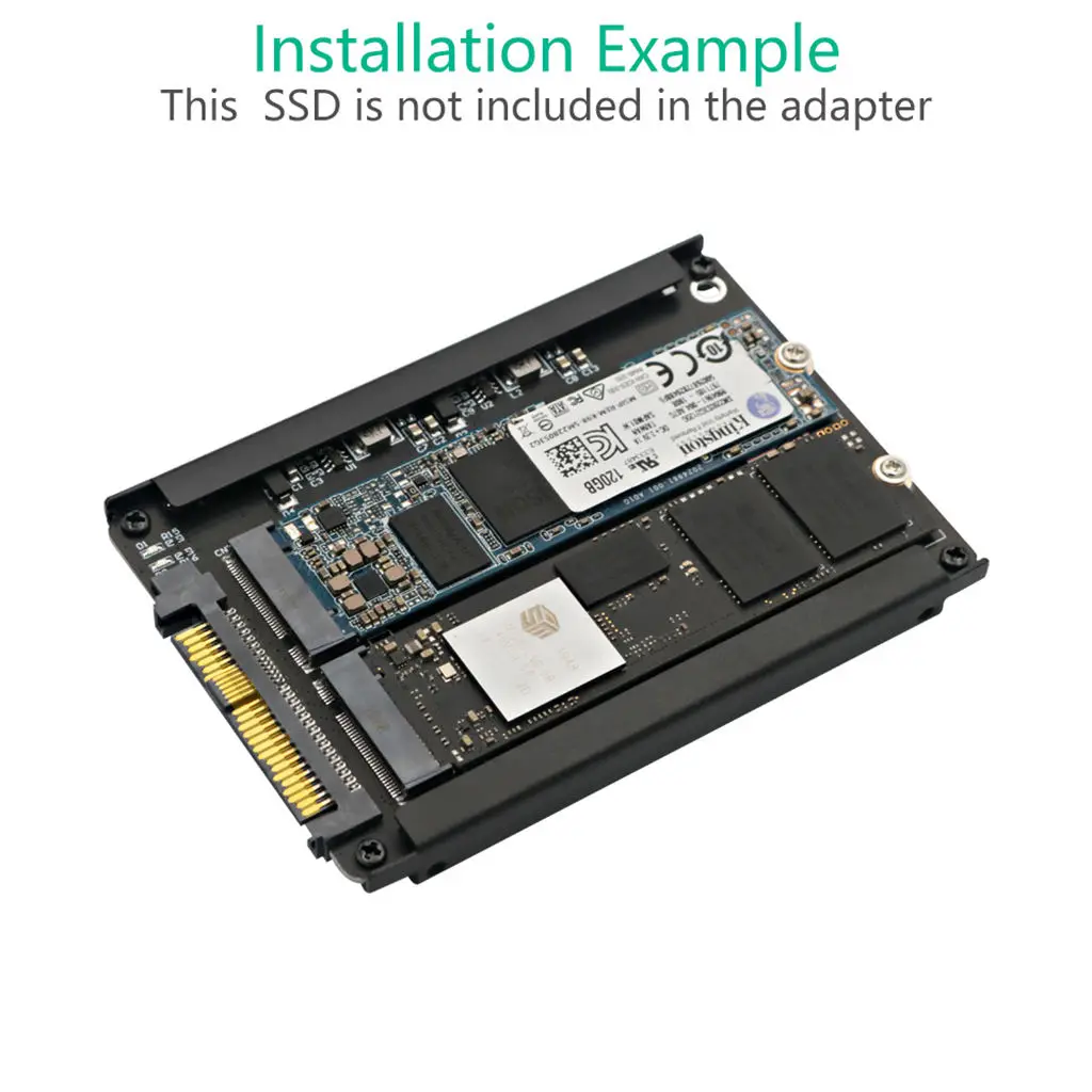 Adaptor SSD M2 SSD Ke Adaptor AS 2 M.2 Untuk NVMe SATA SSD Ke PCI-e U2 SFF-8639 Adaptor PCIe M2 Konverter Untuk Komputer Desktop