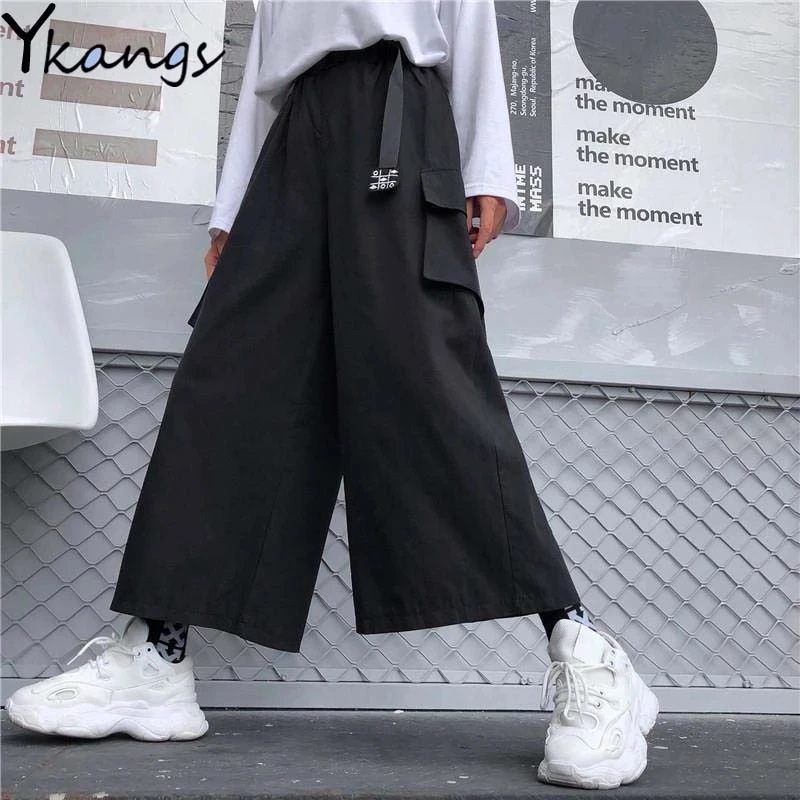 Cute Y2K Striped Pants Women Kawaii Sweet Harajuku Fleece Sports Korean Fashion Sweatpants Girly Basic Cartoon Japanese Trousers