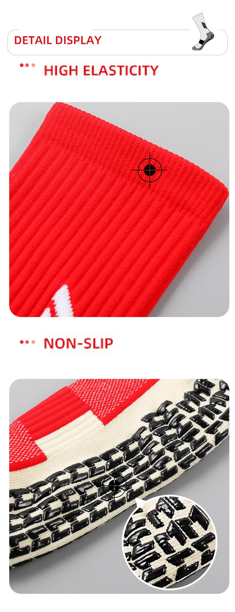 Best Quality Anti Slip Soccer Socks Adults Athletic Grip Sports Sock Non Slip Children Socks Football Basketball Hockey Unisex