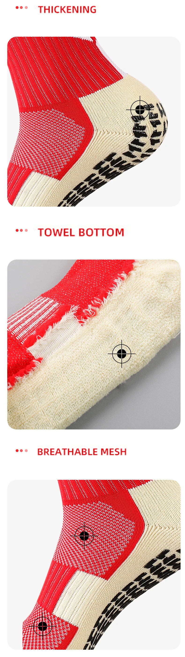 Best Quality Anti Slip Soccer Socks Adults Athletic Grip Sports Sock Non Slip Children Socks Football Basketball Hockey Unisex
