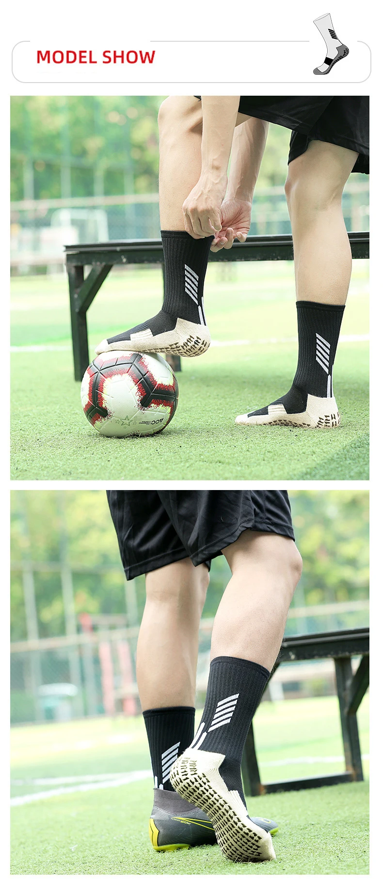 Best Quality Anti Slip Soccer Socks Adults Athletic Grip Sports Sock Non Slip Children Socks Football Basketball Hockey Unisex