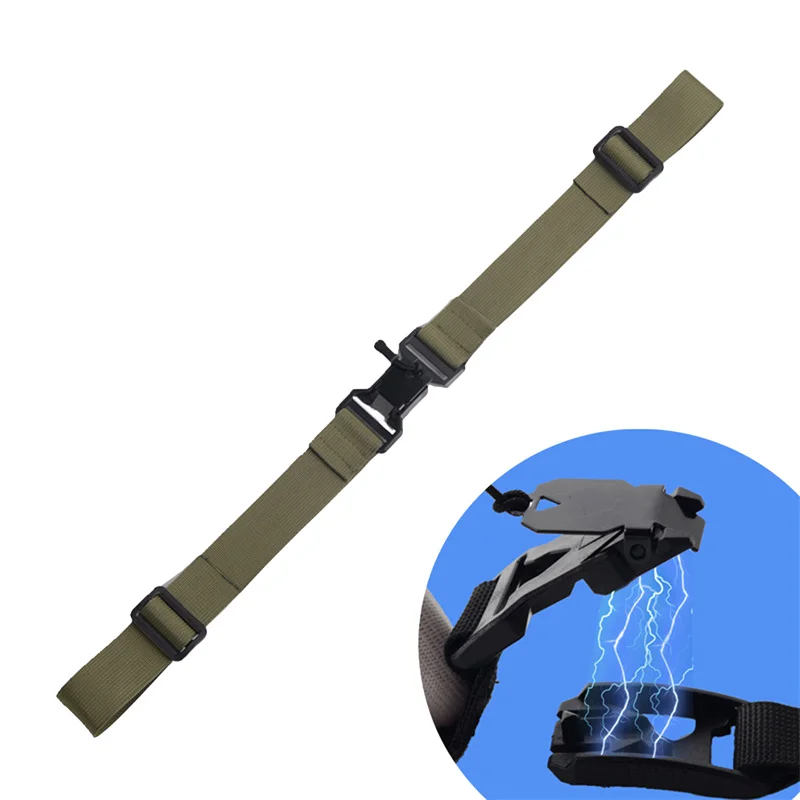 Backpack Magnetic Chest Pack Detachable Strap Adjustable Anti Slip Shoulder Strap Outdoor Camping Tactical Bag Strap Accessories