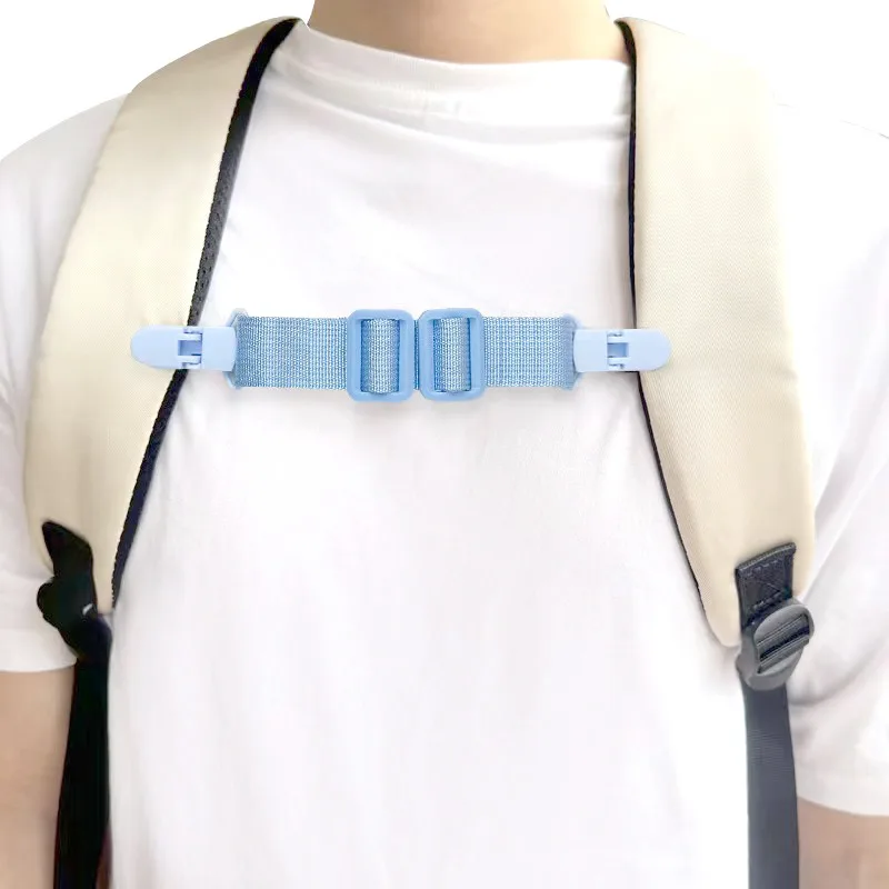 Backpack Magnetic Chest Pack Detachable Strap Adjustable Anti Slip Shoulder Strap Outdoor Camping Tactical Bag Strap Accessories