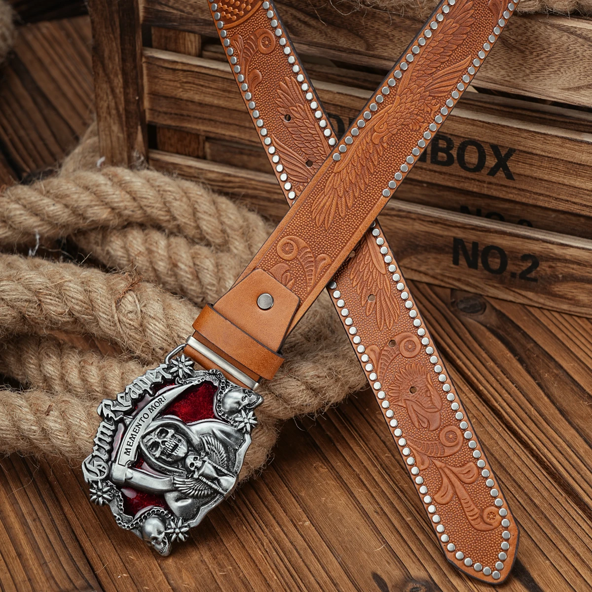 A Men's and Women's Casual Retro Belt Western Style! PU Leather Belt with Metal Buckle, Suitable for Daily Work Wear