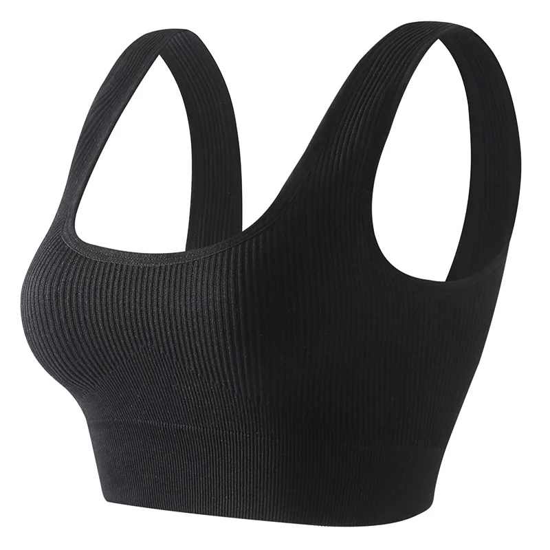 Seamless Knitted Sports Fitness Yoga Bra and Underwear