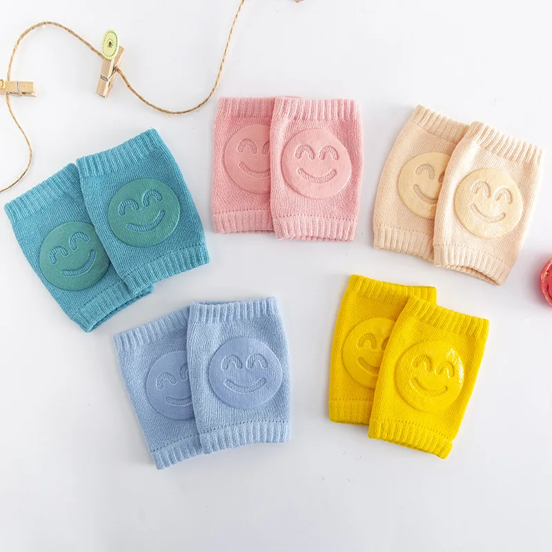 Baby Crawling Pads 1 Pair Anti-Slip Knee Protect Baby’s Knee for Crawling Unisex Baby Knee Protectors Toddler Knee Pads Gift