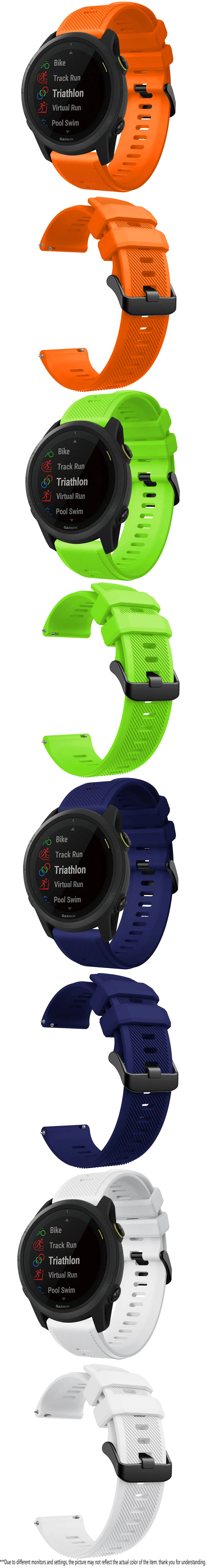 Sport Silicone Strap For Suunto RACE / RACE S /Ocean / 5 Peak/ 9 Peak Pro 22mm Watch Band For Suunto Vertical Bracelet Wristband