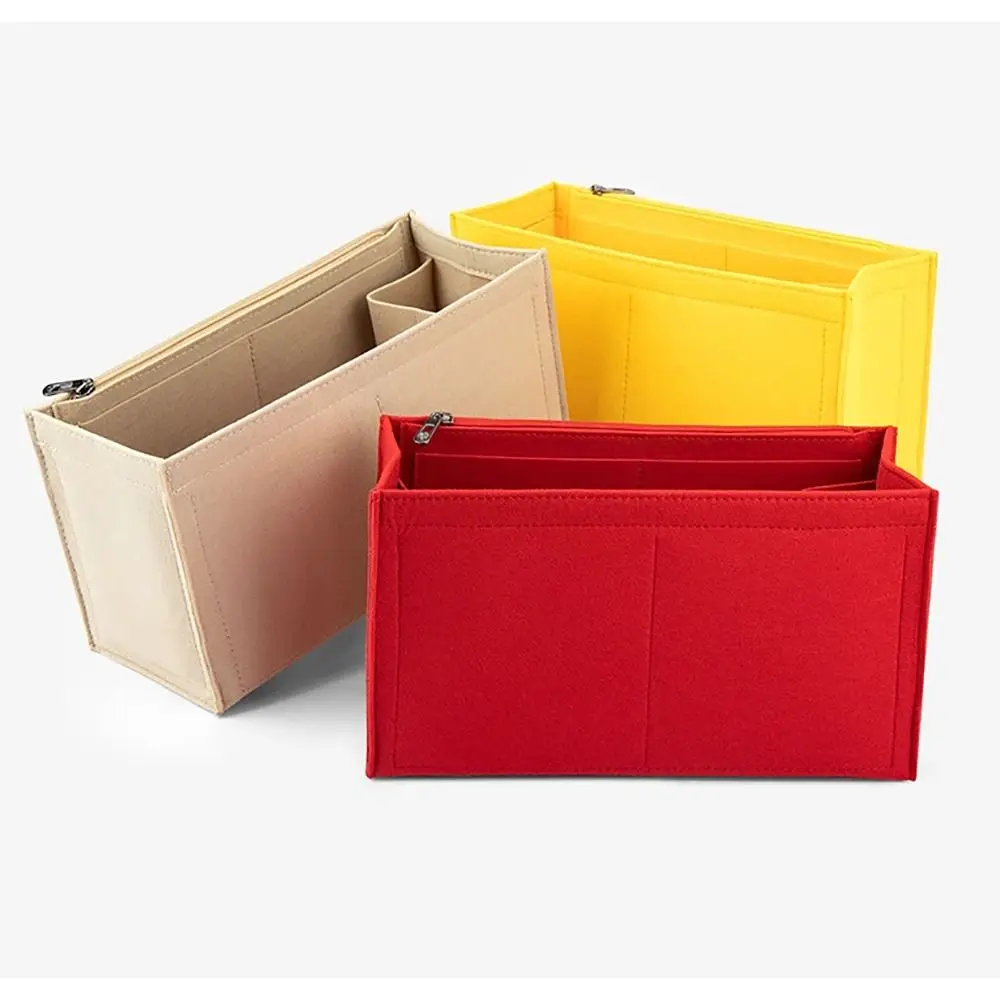 Felt Insert Liner Purse Bag Organiser Pouch Flap Handbag Tote Bag Internal Bag Tote Bag Accessories For LV Onthego