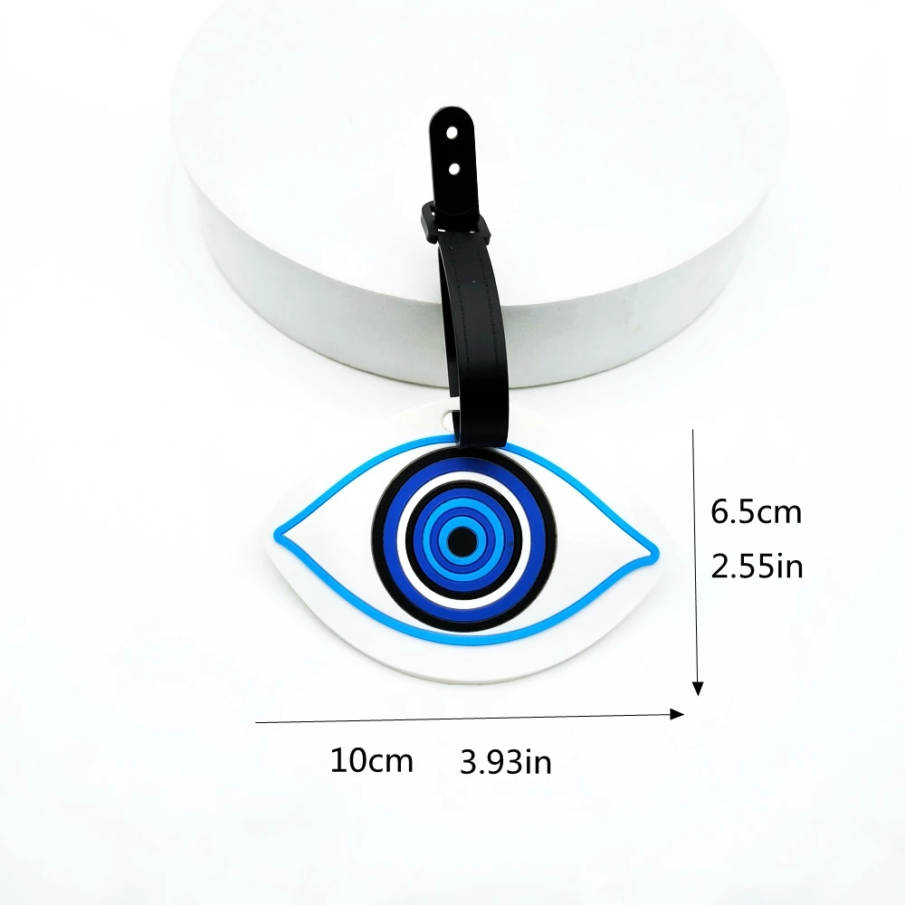 1pcs/3pcs Blue Independence Day style luggage tags, hanging tags, airport anti loss ID tags, essential for both men and women on