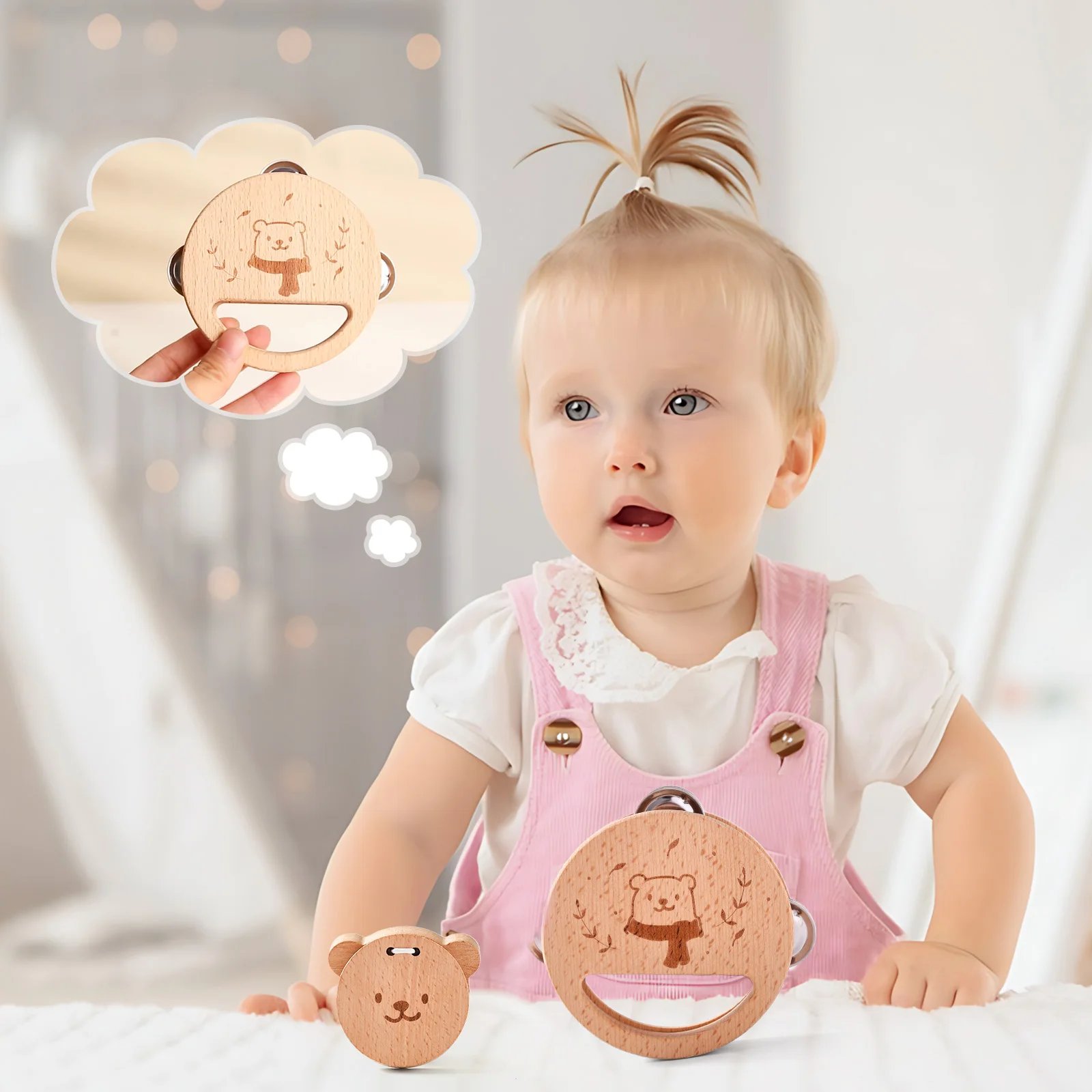 Montessori Toys Baby Music Toys Musical Instrument Baby 0 3 Years Toys Wooden Educational Toys Bear Xylophone Children Toys