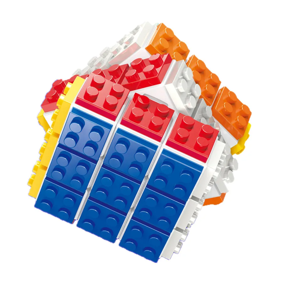 Building Blocks Cube 3x3x3 Puzzle Cube Detachable Professional Magic Cube 3x3 Blocks Cube Educational Toys Gifts Diy Cubo Magico