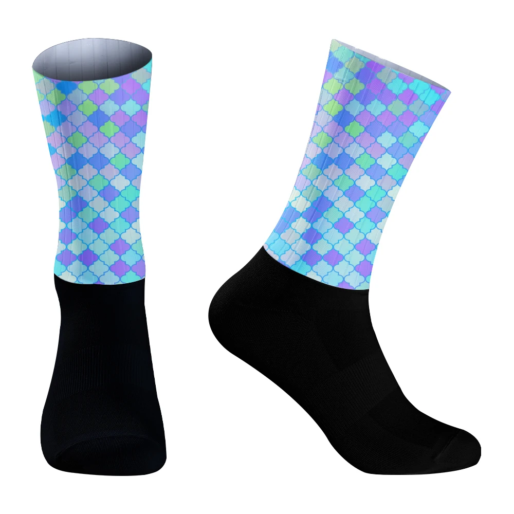 2026 New Seamless Aero Socks Summer Slip Breathable Cycling Socks Men Women Road Bike