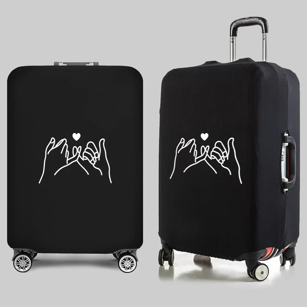Fashion Travel Essentials Suitcase Cover Funny Print for 18-32 Inch Traveling Accessories Bag Trolley Luggage Protective Case