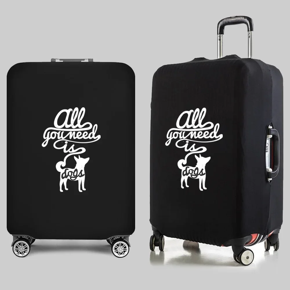 Fashion Travel Essentials Suitcase Cover Funny Print for 18-32 Inch Traveling Accessories Bag Trolley Luggage Protective Case
