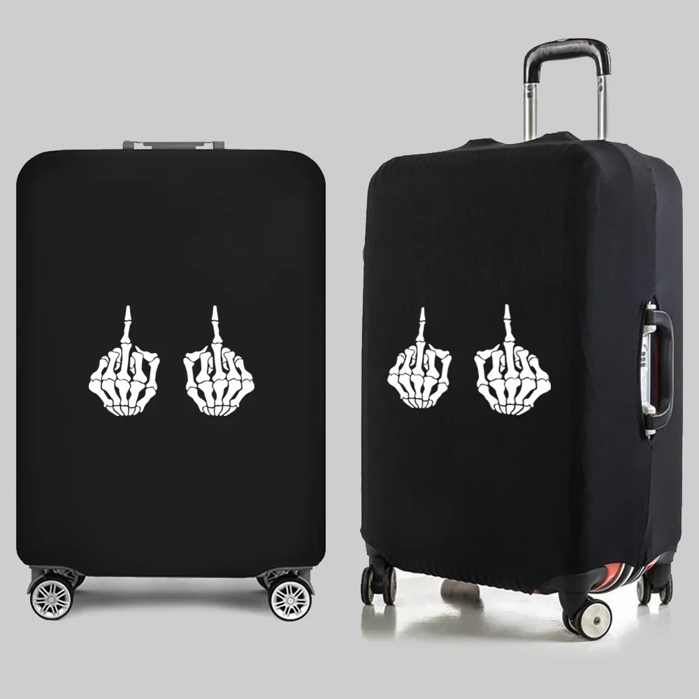 Fashion Travel Essentials Suitcase Cover Funny Print for 18-32 Inch Traveling Accessories Bag Trolley Luggage Protective Case