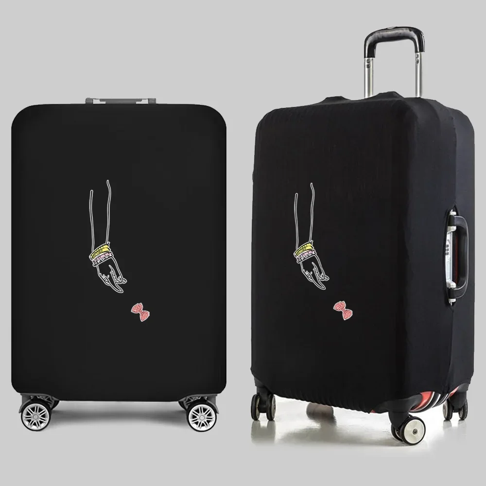 Fashion Travel Essentials Suitcase Cover Funny Print for 18-32 Inch Traveling Accessories Bag Trolley Luggage Protective Case