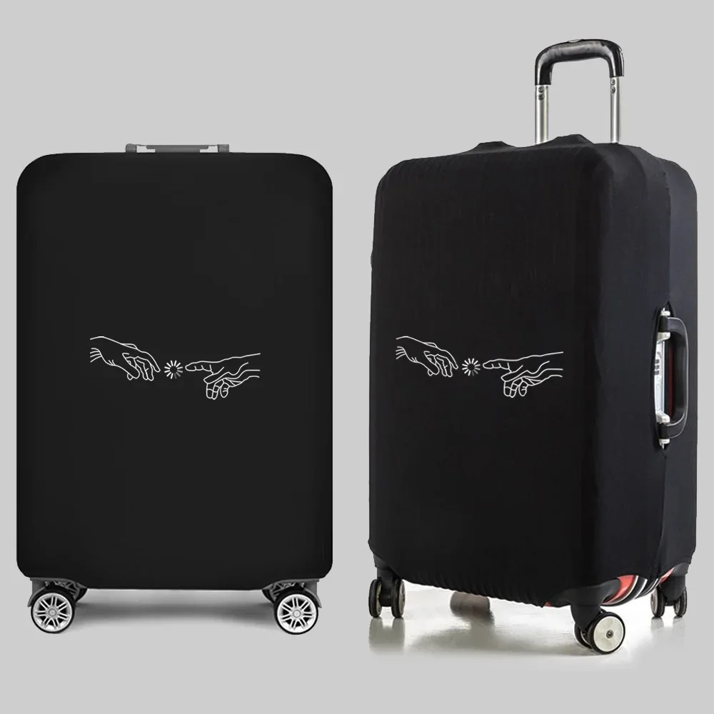 Fashion Travel Essentials Suitcase Cover Funny Print for 18-32 Inch Traveling Accessories Bag Trolley Luggage Protective Case